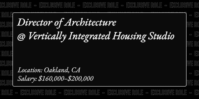 Vertically Integrated Housing Studio